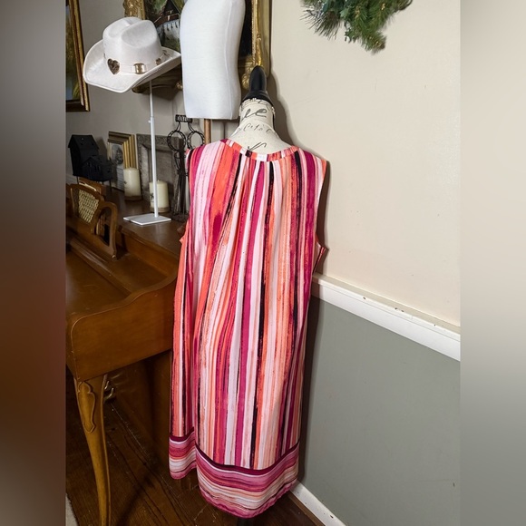 Striped Sleeveless Shift Dress NWOT - Picture 5 of 5